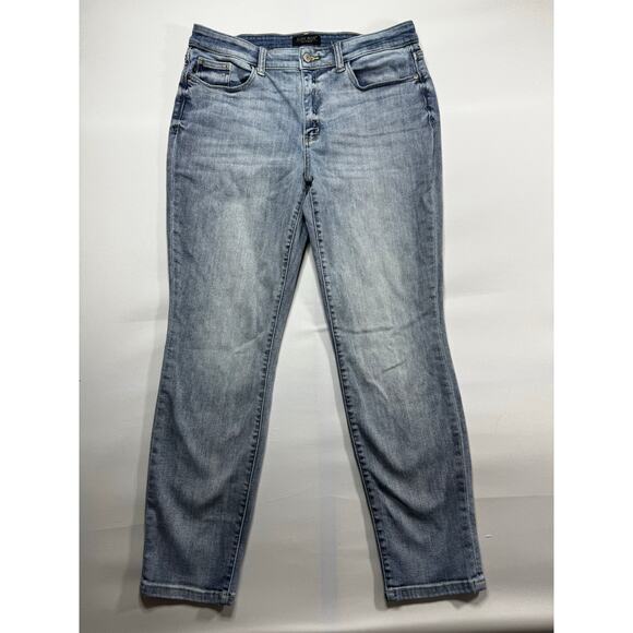 Judy Blue Women's Boyfriend Fit Blue Stretch Denim Jeans - Size 13 (33x29) - Picture 1 of 6